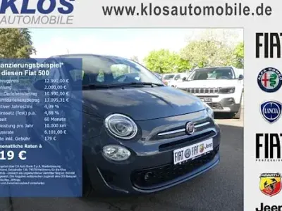 Usata Fiat 500 70 CV (51 kW) 2021 Grigio Berlina
