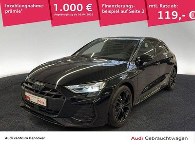 Gebraucht Audi A3 S-Line 150 PS (110 kW) 2024 Mythosschwarz metallic (metallic) Limousine