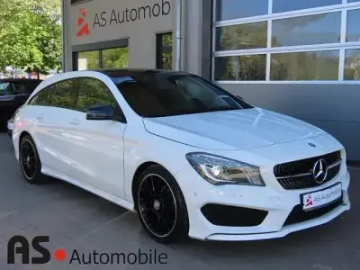 Gebraucht Mercedes CLA200 Shooting Brake 156 PS (114 kW) 2016 Weiß Kombi
