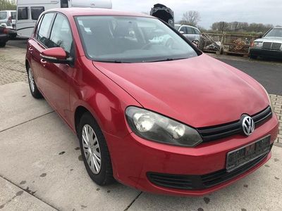 Second-hand VW Golf VI Comfortline 80 CP (58 kW) 2009 Roșu Hatchback