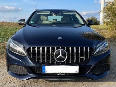 gebraucht Mercedes C220 d T Aut. AMG Optik LED NAVI LEDER STANDHZG