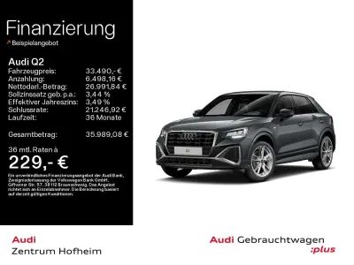 Brugt Audi Q2 S-Line 150 HK (110 kW) 2025 Grå SUV
