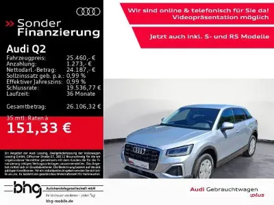 Gebraucht Audi Q2 Advanced Plus 116 PS (85 kW) 2025 Florettsilber metallic SUV