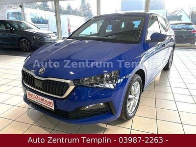 Gebraucht Skoda Scala 110 PS (80 kW) 2022 Blau Kleinwagen