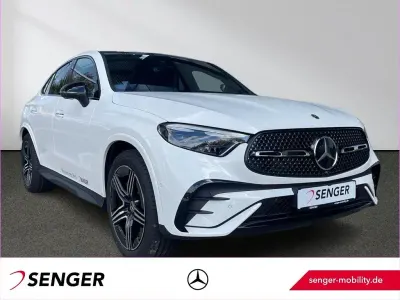 Używany Mercedes GLC450 AMG 367 KM (269 kW) 2025 Biały Coupe