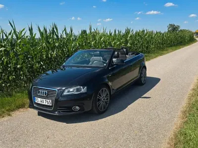 Gebraucht Audi A3 Cabriolet S-Line 200 PS (147 kW) 2010 Schwarz Cabrio