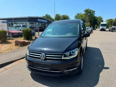 Gebraucht VW Caddy Maxi Highline 150 PS (110 kW) 2016 Schwarz Van / Kleinbus