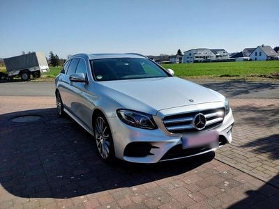 Usata Mercedes E400 AMG line 333 CV (244 kW) 2017 Argento Station wagon