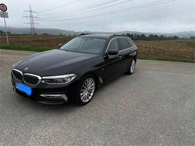 Schwarz Gebraucht 2018 BMW 530 Luxury Line Kombi | 25.490 € (Guter Preis)