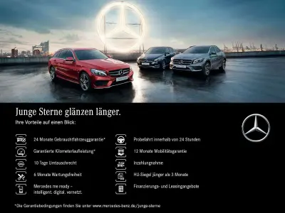 Gebraucht Mercedes GLA200 AMG line 163 PS (119 kW) 2025 Lack kosmosschwarz SUV
