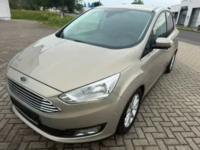Gebraucht Ford C-MAX Titanium 125 PS (91 kW) 2017 Silber Van / Kleinbus