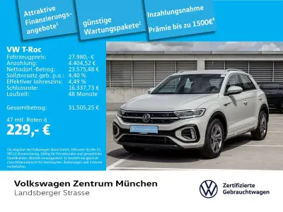Gebraucht VW T-Roc R-line 150 PS (110 kW) 2024 Grau SUV
