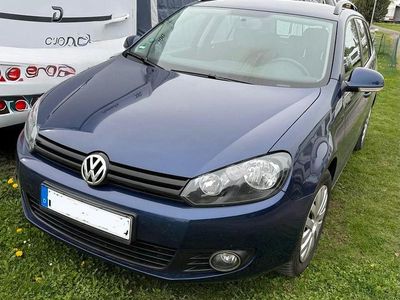 Gebraucht VW Golf VI Trendline 105 PS (77 kW) 2011 Blau Kleinwagen
