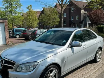 Brugt Mercedes C280 231 HK (169 kW) 2007 Sølv Sedan