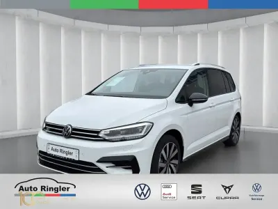 Nouă VW Touran R-line 150 CP (110 kW) 2025 Alb Monovolum