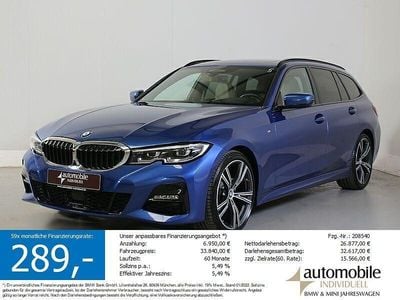 Gebraucht BMW 320 M Sport 190 PS (139 kW) 2021 Portimao blau (metallic) Kombi