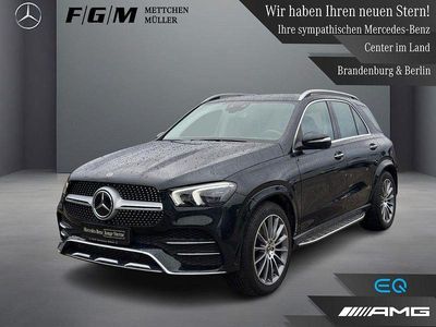 Gebraucht Mercedes GLE400 AMG line 330 PS (242 kW) 2021 Metalliclack smaragdgrün metal SUV