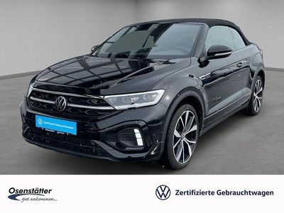 Gebraucht VW T-Roc Cabriolet R-line 150 PS (110 kW) 2024 Schwarz Cabrio