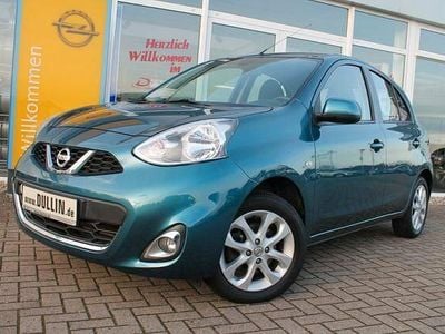 Gebraucht Nissan Micra Acenta 80 PS (58 kW) 2016 Blau Kleinwagen