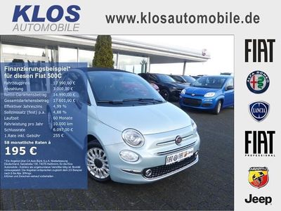 Gebraucht Fiat 500C Dolcevita 69 PS (50 kW) 2024 Hellblau Cabrio