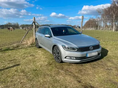 Brugt VW Passat R-line 120 HK (88 kW) 2018 Sølv Stationcar