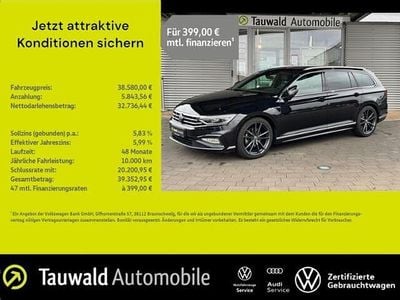 Gebraucht VW Passat R-line 190 PS (139 kW) 2023 Schwarz (deep black perleffekt) Kombi