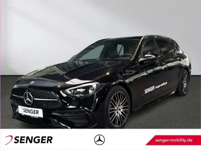 Gebraucht Mercedes C220 AMG line 197 PS (144 kW) 2026 Lack hightechsilber Kombi
