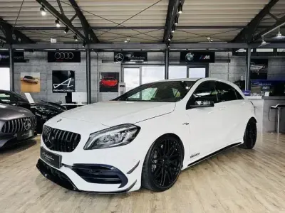 Gebraucht Mercedes A45 AMG AMG 381 PS (280 kW) 2016 Calcitweiss  unilack Kleinwagen
