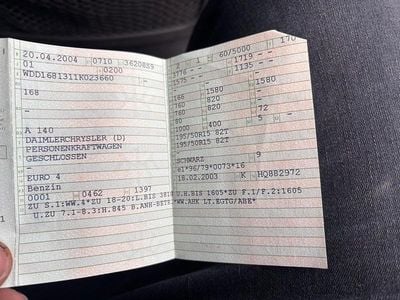 Gebraucht Mercedes A140 Elegance 82 PS (60 kW) 2004 Schwarz Kleinwagen