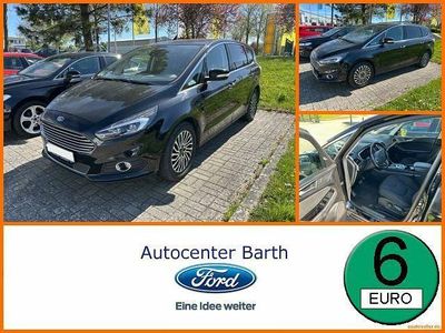 Gebraucht Ford S-MAX Titanium 150 PS (110 kW) 2018 Iridiumschwarz metallic Van / Kleinbus