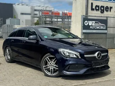 Gebraucht Mercedes CLA220 Shooting Brake AMG line 170 PS (125 kW) 2018 Blau Kombi