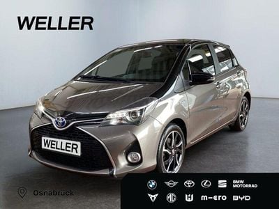 Gebraucht Toyota Yaris Hybrid Style 101 PS (74 kW) 2017 Braun Kleinwagen