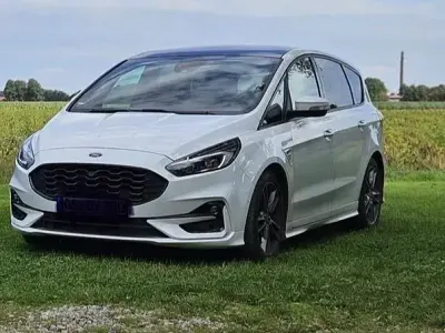Gebraucht Ford S-MAX ST-Line 241 PS (177 kW) 2020 Weiß Van / Kleinbus