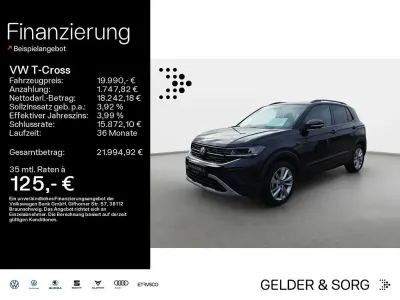 Brugt VW T-Cross Goal 95 HK (69 kW) 2025 Sort SUV