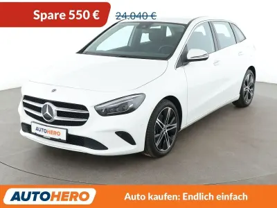 Gebraucht Mercedes B200 Progressive 150 PS (110 kW) 2021 Weiß Kleinwagen