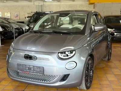 Brugt Fiat 500e La Prima 86 kW (118 HK) 2023 Grå Sedan