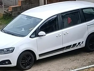Gebraucht Seat Alhambra 150 PS (110 kW) 2017 Weiß Van / Kleinbus