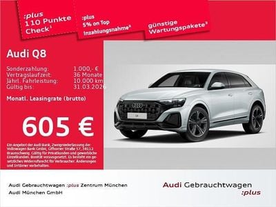 Satellitsilber metallic Gebraucht 2025 Audi Q8 Performance SUV | 68.071 € (Guter Preis)