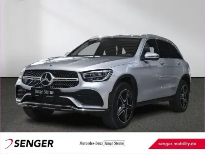 Brugt Mercedes GLC300e AMG 306 HK (225 kW) 2022 Sølv SUV
