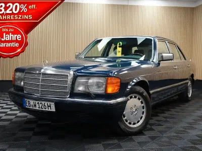 Używany Mercedes 560 279 KM (205 kW) 1990 Niebieski Sedan/Limuzyna