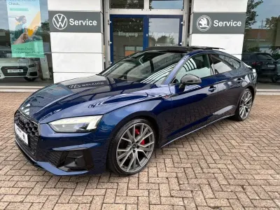 Gebraucht Audi A5 Sportback S-Line 286 PS (210 kW) 2022 Blau Kleinwagen