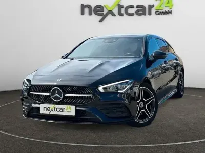 Brugt Mercedes CLA250 Shooting Brake AMG line 224 HK (164 kW) 2022 Sort Stationcar