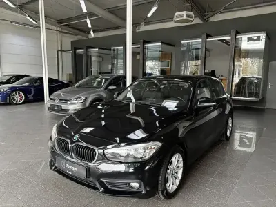 Usado BMW 116 Advantage 109 CV (80 kW) 2017 Negro Utilitario