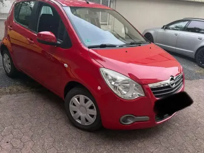 Gebraucht Opel Agila 2008 Rot Kleinwagen