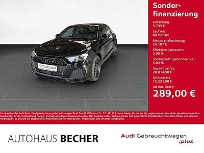 Gebraucht Audi A1 Sportback Advanced Plus 116 PS (85 kW) 2026 Mythosschwarz metallic Kleinwagen