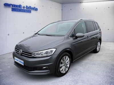 Gebraucht VW Touran Highline 190 PS (139 kW) 2018 Indiumgrau metallic Van / Kleinbus