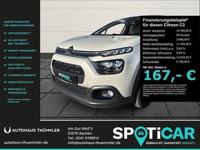 Gebraucht Citroën C3 82 PS (60 kW) 2024 Beige Limousine