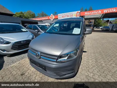 Gebraucht VW Caddy Trendline 125 PS (91 kW) 2017 Beige Van / Kleinbus
