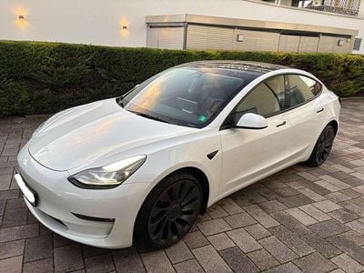 Gebraucht Tesla Model 3 Performance 377 kW (513 PS) 2021 Weiß Limousine