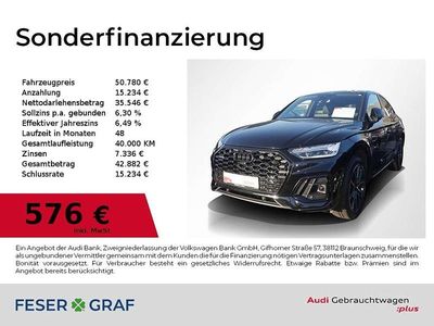 Gebraucht Audi Q5 Sportback S-Line 204 PS (150 kW) 2025 Mythosschwarz metallic SUV